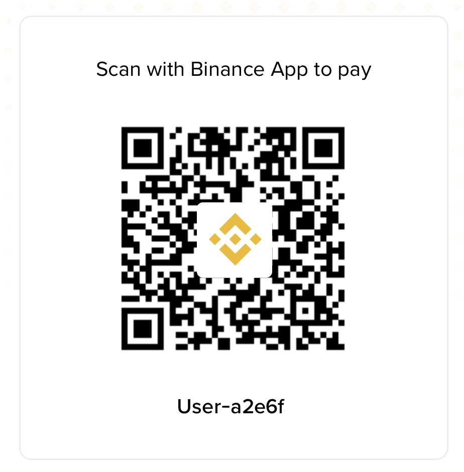 Binance Pay QR code for 99 USDT Trade Fusion AI subscription